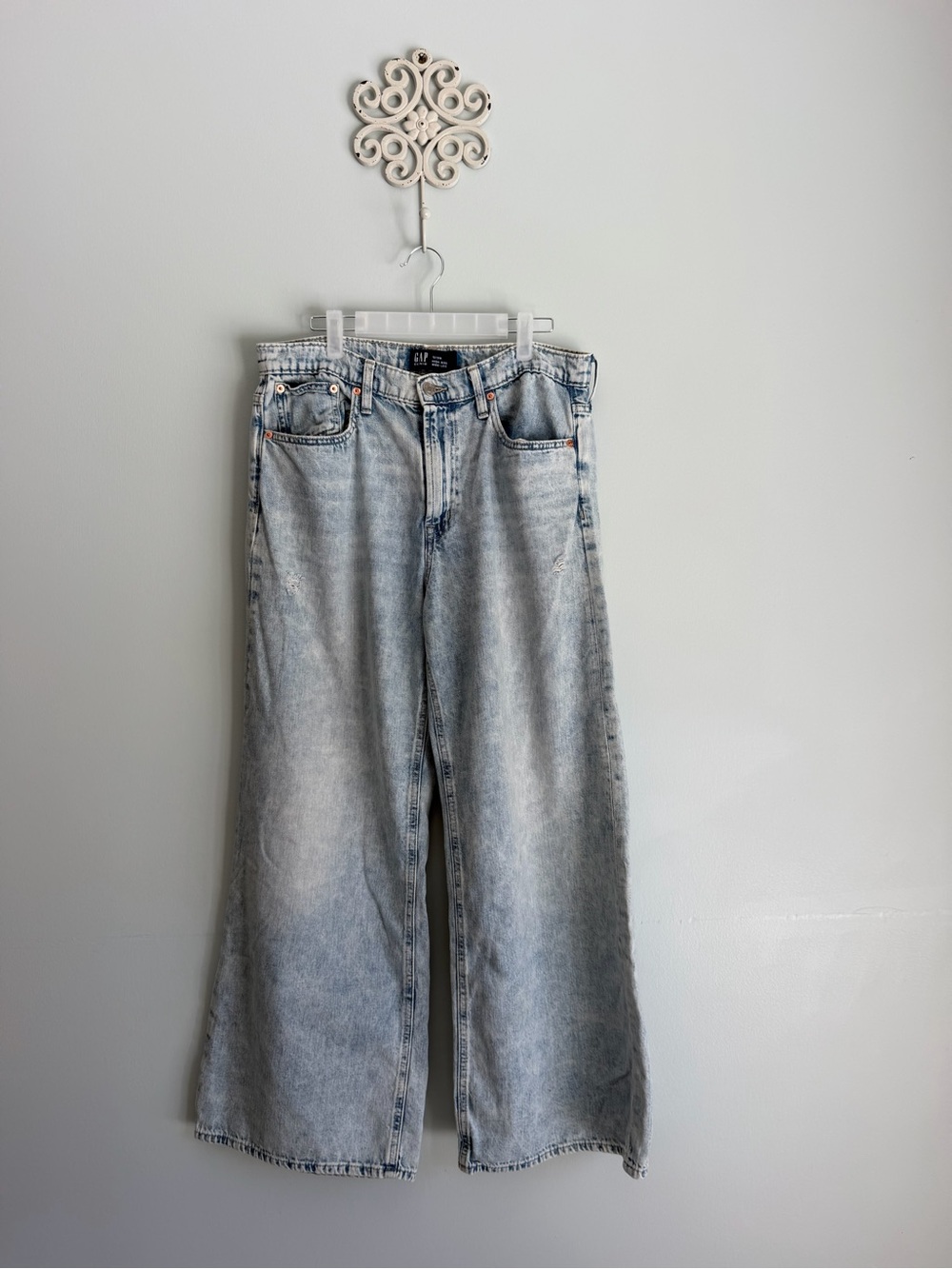 GAP Light Blue Wide Leg Jeans